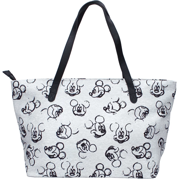 Kidzroom Shopping Borsa Mickey Mouse Something Special Grey 6 Kidzroom Shopping Borsa Mickey Mouse Something Special Grey - immagine 4
