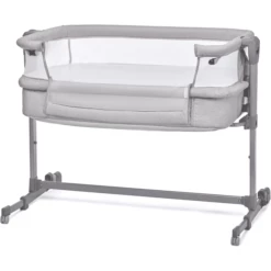 Kinderkraft Lettino Co-sleeping NESTE AIR, Grigio -Negozio online Pink Or Blue kinderkraft lettino co sleeping neste air grigio a384834 4