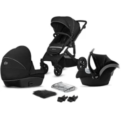 Kinderkraft Passeggino Prime Lite 3 In 1 Black