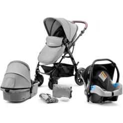 Kinderkraft Passeggino Trio 3 In 1 Moov Grey