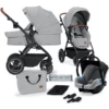 Kinderkraft Passeggino Trio B-TOUR Grigio Chiaro -Negozio online Pink Or Blue kinderkraft passeggino trio b tour grigio chiaro a371064