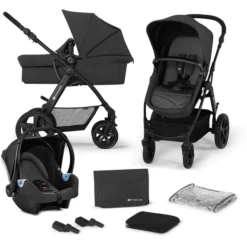 Kinderkraft Passeggino Trio MOOV CT, Nero