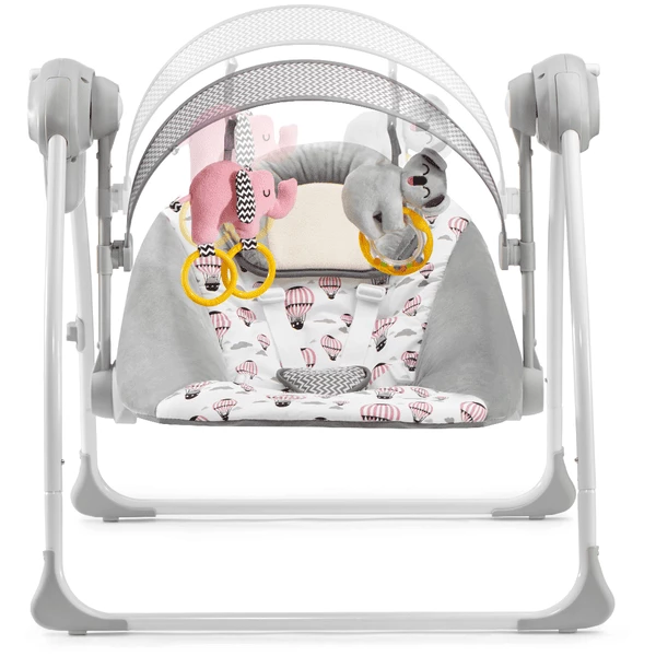 Kinderkraft Sdraietta A Dondolo Flo Pink 5 Kinderkraft Sdraietta A Dondolo Flo Pink - immagine 3