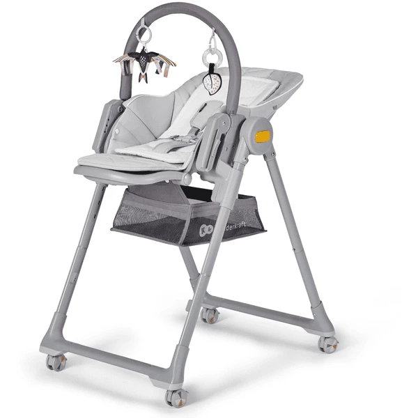 Kinderkraft Seggiolone Pappa LASTREE - Grigio 6 Kinderkraft Seggiolone Pappa LASTREE - Grigio - immagine 4