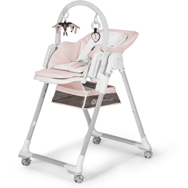 Kinderkraft Seggiolone Pappa LASTREE - Rosa 6 Kinderkraft Seggiolone Pappa LASTREE - Rosa - immagine 4