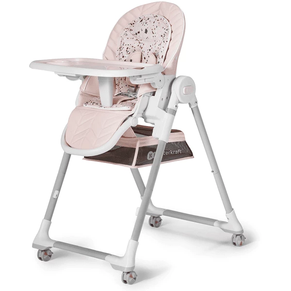 Kinderkraft Seggiolone Pappa LASTREE - Rosa 3 Kinderkraft Seggiolone Pappa LASTREE - Rosa