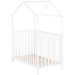 Kindsgard Letto A Forma Di Casa Lillehus 60 X 120 Cm, Bianco 11 Kindsgard Letto A Forma Di Casa Lillehus 60 X 120 Cm, Bianco -Negozio online Pink Or Blue kindsgard letto a forma di casa lillehus 60 x 120 cm bianco a337562 4