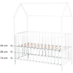 Kindsgard Letto A Forma Di Casa Lillehus 70 X 140 Cm, Bianco 9 Kindsgard Letto A Forma Di Casa Lillehus 70 X 140 Cm, Bianco -Negozio online Pink Or Blue kindsgard letto a forma di casa lillehus 70 x 140 cm bianco a337565 2