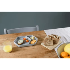 KINDSGUT Piastra In Silicone, Angolare In Grigio Scuro -Negozio online Pink Or Blue kindsgut piastra in silicone angolare in grigio scuro a324917 3