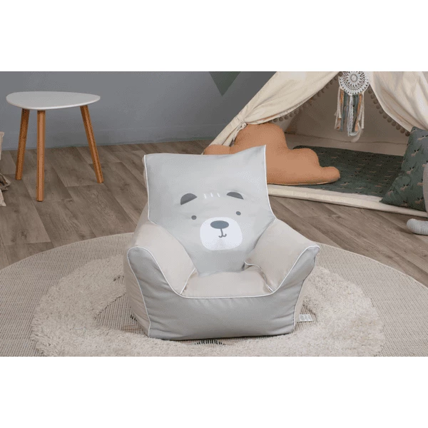 Knorr Toys® Poltrona A Sacco Per Bambini - Orso Paul 4 Knorr Toys® Poltrona A Sacco Per Bambini - Orso Paul - immagine 2