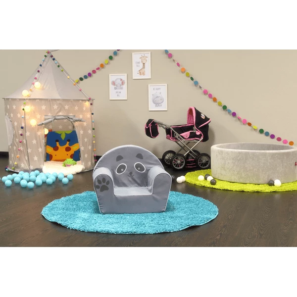 Knorr® Toys Poltrona Per Bambini - "Panda Luan 4 Knorr® Toys Poltrona Per Bambini - "Panda Luan - immagine 2