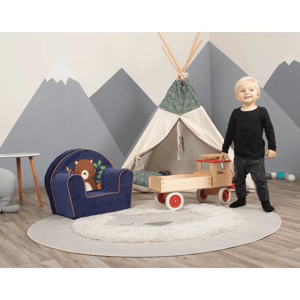Knorr® Toys Poltroncina Per Bambini - "Happy Bear 5 Knorr® Toys Poltroncina Per Bambini - "Happy Bear - immagine 3