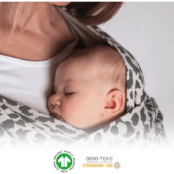 KOALA BABY CARE ® Fionda Per Bambini Cuddle Volume 2 - Leopardo -Negozio online Pink Or Blue koala baby care fionda per bambini cuddle volume 2 leopardo a408325 3