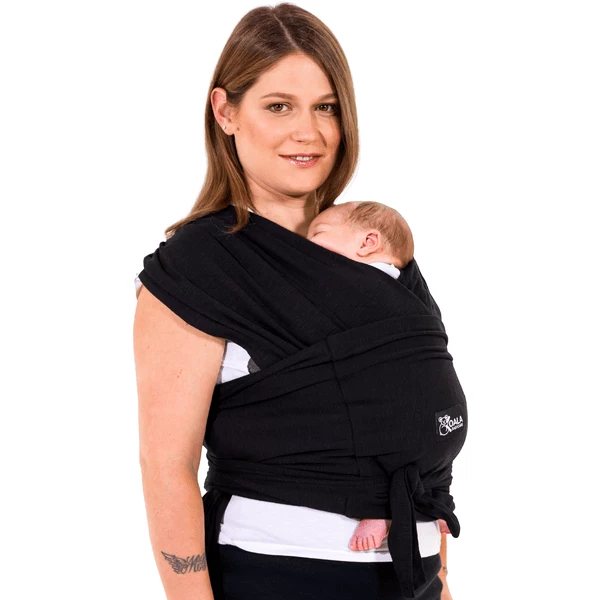 KOALA BABYCARE® Fascia Porta Bebè, Nero 4 KOALA BABYCARE® Fascia Porta Bebè, Nero - immagine 2