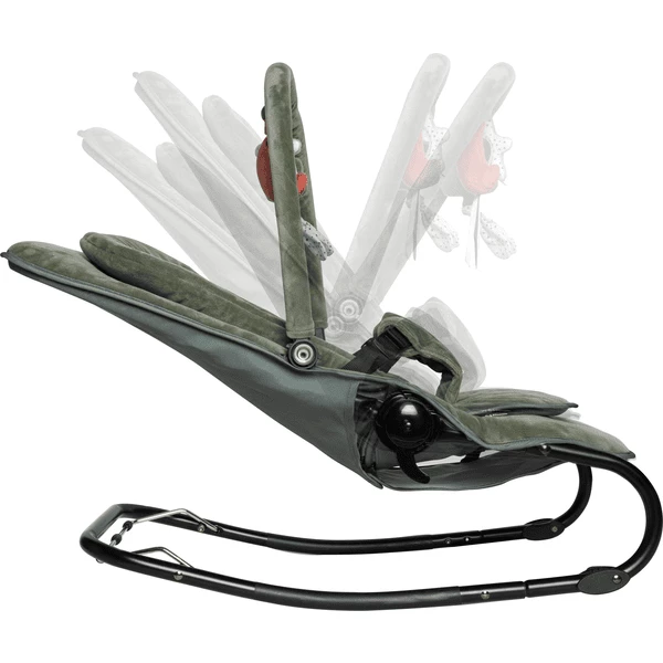 KOELSTRA Sdraietta Lux Moss Baby Bouncer Green 5 KOELSTRA Sdraietta Lux Moss Baby Bouncer Green - immagine 3