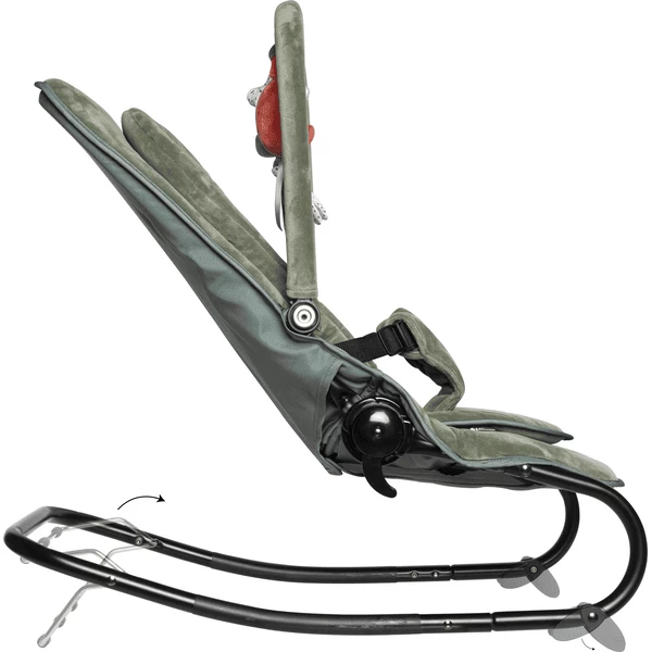 KOELSTRA Sdraietta Lux Moss Baby Bouncer Green 6 KOELSTRA Sdraietta Lux Moss Baby Bouncer Green - immagine 4