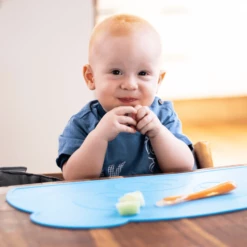 KOKOLIO Tovaglietta Little Panda In Silicone, In Verde -Negozio online Pink Or Blue kokolio tovaglietta little panda in silicone in verde a317330 1