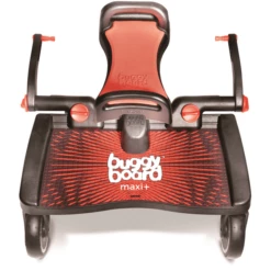 Lascal Buggy Board Maxi + Nero Con Seduta Rosso -Negozio online Pink Or Blue lascal buggy board maxi nero con seduta rosso a257970 2