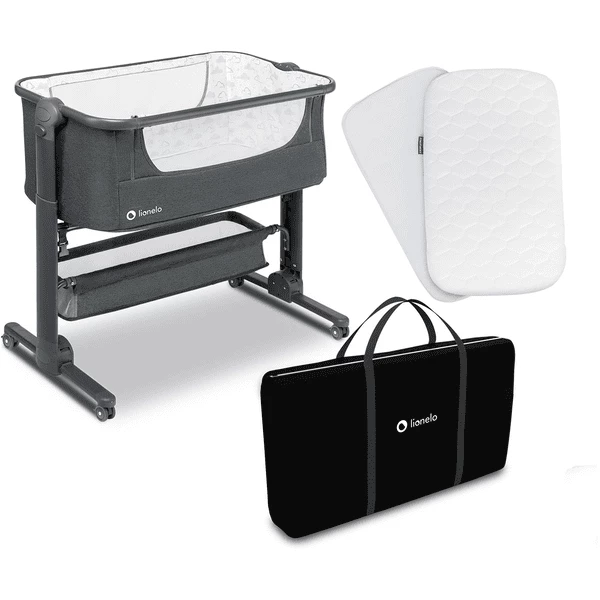 Lionelo Lettino Co-sleeping Timon Grey 3 Lionelo Lettino Co-sleeping Timon Grey