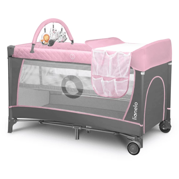 Lionelo Lettino Da Viaggio Flower Flamingo 3 Lionelo Lettino Da Viaggio Flower Flamingo