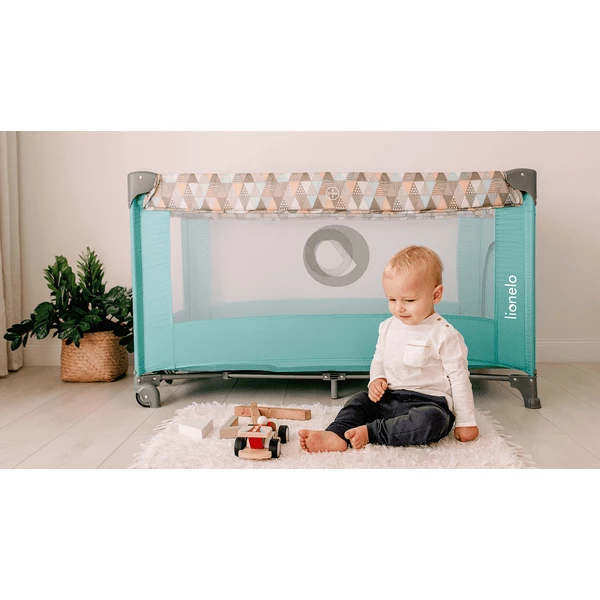 Lionelo Lettino Da Viaggio Stefi Pink Rose 4 Lionelo Lettino Da Viaggio Stefi Pink Rose - immagine 2