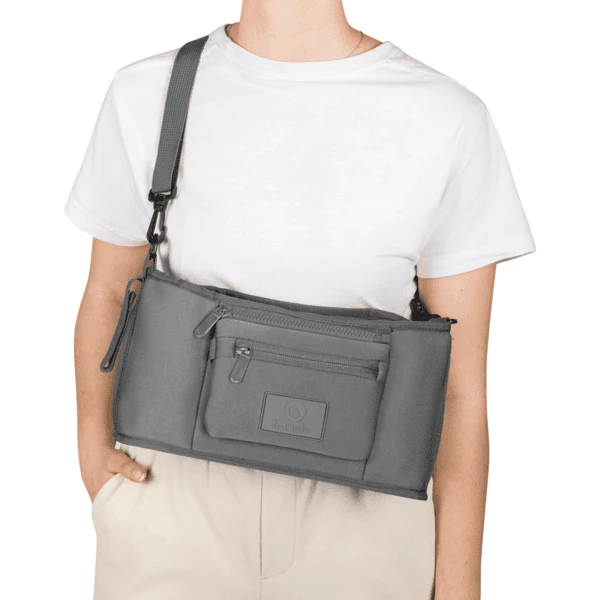 Lionelo Organizer Per Passeggini Little Cube, Grigio 4 Lionelo Organizer Per Passeggini Little Cube, Grigio - immagine 2