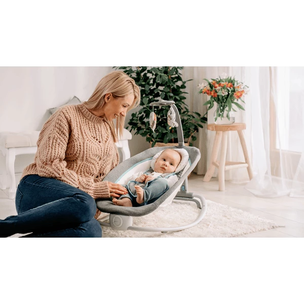 Lionelo Sdraietta Per Bambini Pascal, Grigio Tortora 4 Lionelo Sdraietta Per Bambini Pascal, Grigio Tortora - immagine 2