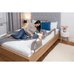 Lionelo Sponda Di Protezione Eva Grey Melange -Negozio online Pink Or Blue lionelo sponda di protezione eva grey melange a343678 1