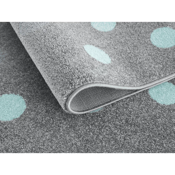 LIVONE Happy Rugs Tappeto Per Bambini BUBBLE S Argento Grigio Menta 100 X 160 Cm 5 LIVONE Happy Rugs Tappeto Per Bambini BUBBLE S Argento Grigio Menta 100 X 160 Cm - immagine 3