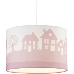 LIVONE Lampada A Sospensione Happy Style Per La Casa Dei Bambini Rosa/bianco -Negozio online Pink Or Blue livone lampada a sospensione happy style per la casa dei bambini rosa bianco a362989 2