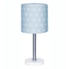 LIVONE Lampada Da Tavolo Happy Style For Kids DOTS Blu/bianco -Negozio online Pink Or Blue livone lampada da tavolo happy style for kids dots blu bianco a289651