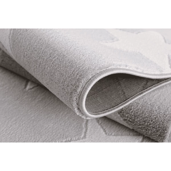 LIVONE Tappeto Da Gioco Per Bambini Happy Rugs Estrella Argento/bianco 100 X 160 Cm 5 LIVONE Tappeto Da Gioco Per Bambini Happy Rugs Estrella Argento/bianco 100 X 160 Cm - immagine 3