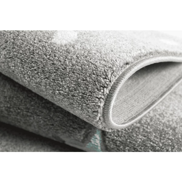 LIVONE Tappeto Da Gioco Per Bambini Kids Love Rugs Heaven Grigio Argento/menta, 100 X 150 Cm 5 LIVONE Tappeto Da Gioco Per Bambini Kids Love Rugs Heaven Grigio Argento/menta, 100 X 150 Cm - immagine 3