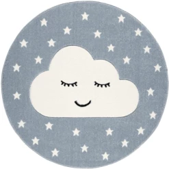 LIVONE Tappeto Da Gioco Per Bambini Kids Love Rugs Smiley Cloud, Blu/bianco, 160 Cm 11 LIVONE Tappeto Da Gioco Per Bambini Kids Love Rugs Smiley Cloud, Blu/bianco, 160 Cm -Negozio online Pink Or Blue livone tappeto da gioco per bambini kids love rugs smiley cloud blu bianco 160 cm a288872 4