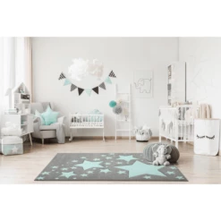 LIVONE Tappeto Da Gioco Per Bambini Kids Love Rugs Starline Grigio/menta 100 X 150 Cm 10 LIVONE Tappeto Da Gioco Per Bambini Kids Love Rugs Starline Grigio/menta 100 X 150 Cm -Negozio online Pink Or Blue livone tappeto da gioco per bambini kids love rugs starline grigio menta 100 x 150 cm a283436 3