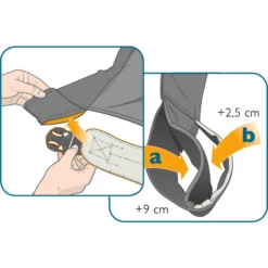 Manduca Estensione ExTend Black Per Il Marsupio Manduca -Negozio online Pink Or Blue manduca estensione extend black per il marsupio manduca a291304 3