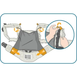 Manduca Estensione ExTend Black Per Il Marsupio Manduca -Negozio online Pink Or Blue manduca estensione extend black per il marsupio manduca a291304 4