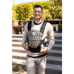 Manduca Marsupio First Di Bellybutton Pepita Black -Negozio online Pink Or Blue manduca marsupio first di bellybutton pepita black a389647 2