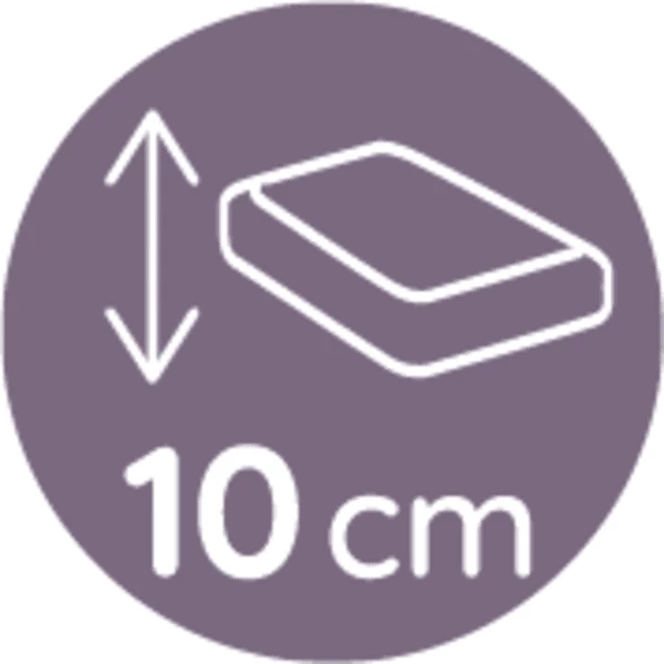 Candide Materasso Tineo Climatisé 60 X 120 Cm 7 Candide Materasso Tineo Climatisé 60 X 120 Cm - immagine 5