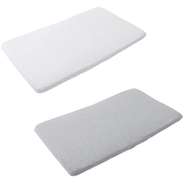 Maxi-Cosi MAXI COSI Coprimaterasso, 2 Pz, Per Culla Iris - Bianco/grigio 3 Maxi-Cosi MAXI COSI Coprimaterasso, 2 Pz, Per Culla Iris - Bianco/grigio