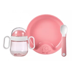 MEPAL Baby Set Da Tavola Mio 3 Pezzi - Rosa Profondo -Negozio online Pink Or Blue mepal baby set da tavola mio 3 pezzi rosa profondo a319114 1