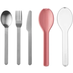 MEPAL Set Di Posate Ellipse 3 Pezzi - Nordic Rosa -Negozio online Pink Or Blue mepal set di posate ellipse 3 pezzi nordic rosa a318856 4