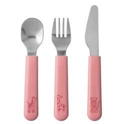 MEPAL Set Di Posate Per Bambini Mio 3 Pezzi - Rosa Intenso -Negozio online Pink Or Blue mepal set di posate per bambini mio 3 pezzi rosa intenso a319109 4