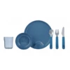 MEPAL Set Di Stoviglie Per Bambini Mio 6 Pezzi - Blu Profondo -Negozio online Pink Or Blue mepal set di stoviglie per bambini mio 6 pezzi blu profondo a349048