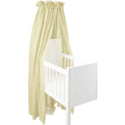 Meyco Baldacchino Uni Soft Yellow -Negozio online Pink Or Blue meyco baldacchino uni soft yellow a359264 1