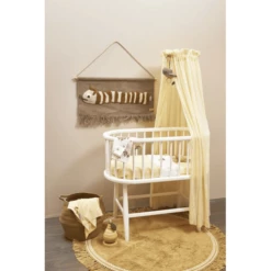 Meyco Baldacchino Uni Soft Yellow -Negozio online Pink Or Blue meyco baldacchino uni soft yellow a359264 3