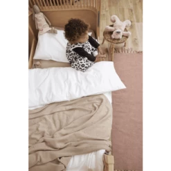 Meyco Biancheria Da Letto Per Lettino 100 X 135 Cm Uni Off White -Negozio online Pink Or Blue meyco biancheria da letto per lettino 100 x 135 cm uni off white a378648 1