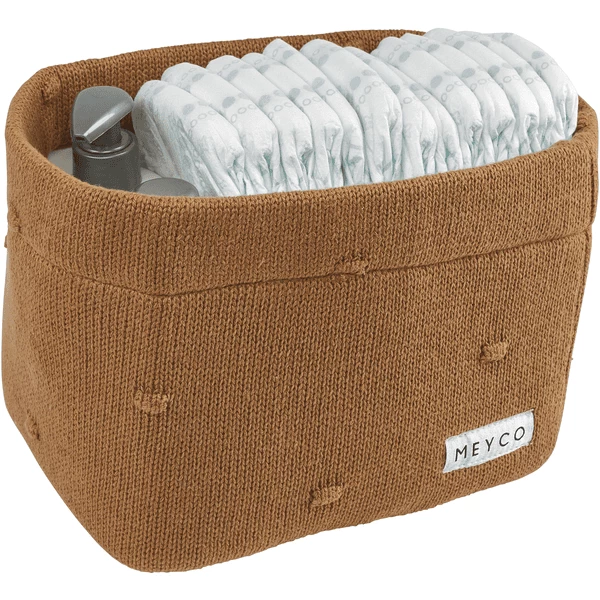 MEYCO Cestino Fasciatoio Medium Nodi Toffee 7 MEYCO Cestino Fasciatoio Medium Nodi Toffee - immagine 5