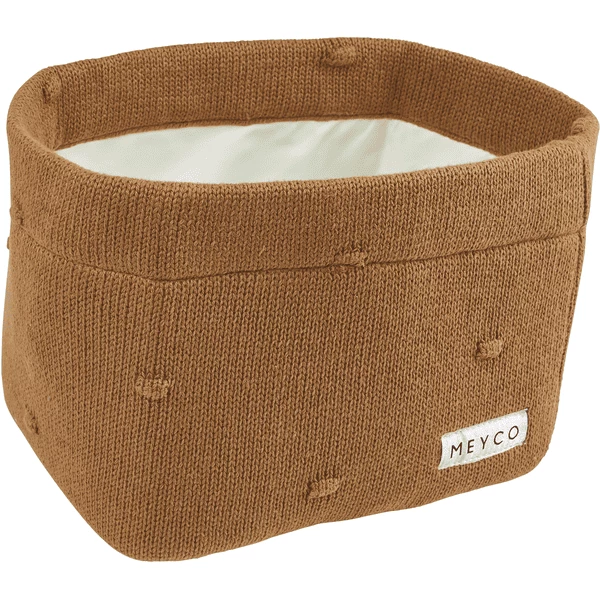 MEYCO Cestino Fasciatoio Medium Nodi Toffee 3 MEYCO Cestino Fasciatoio Medium Nodi Toffee