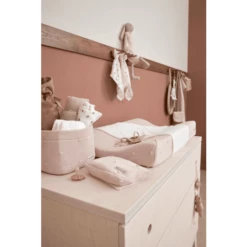 MEYCO Cestino Fasciatoio Piccoli Nodi Rosa Tenue -Negozio online Pink Or Blue meyco cestino fasciatoio piccoli nodi rosa tenue a388961 3